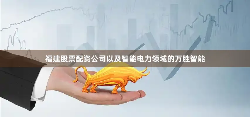 福建股票配资公司以及智能电力领域的万胜智能