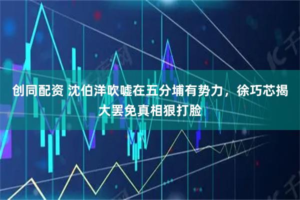 创同配资 沈伯洋吹嘘在五分埔有势力，徐巧芯揭大罢免真相狠打脸